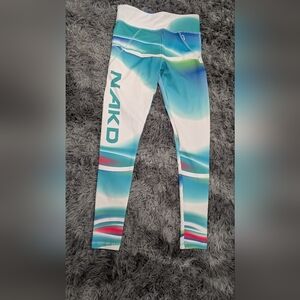 NAK Blue and White Leggings